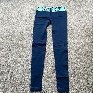 navy blue gymshark leggings